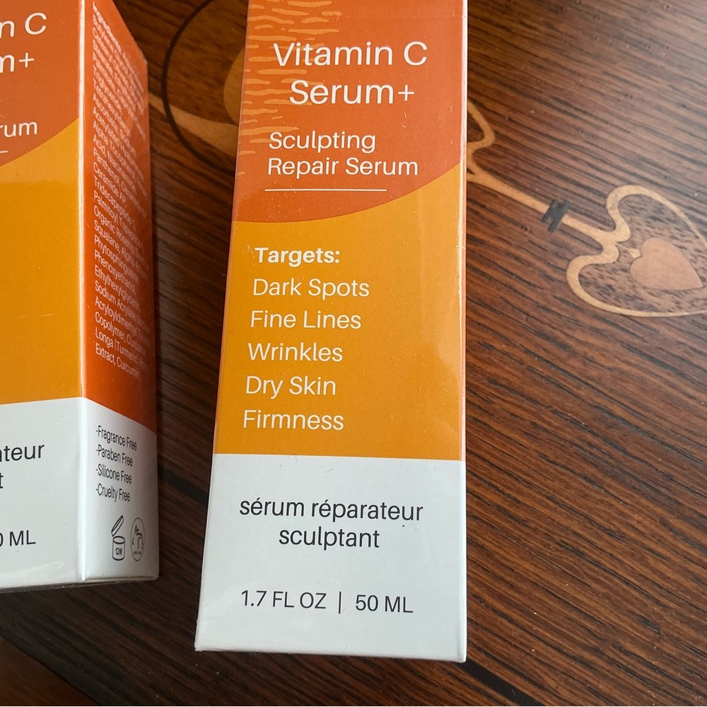 Vitamin C Serum+ Sculpting Repair Serum - Orange / includes 2 - Picture 5 of 7